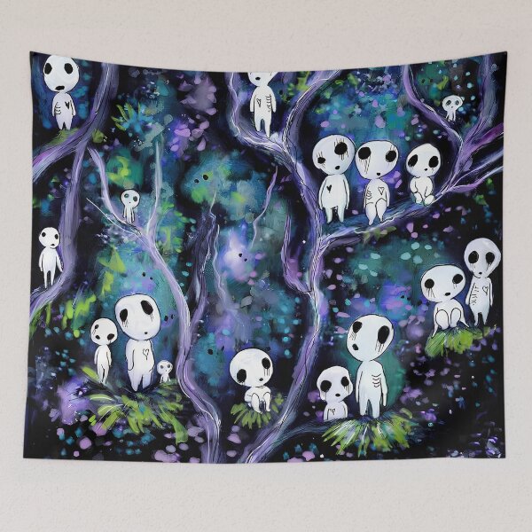 Item preview,  Cute kawaii small spirits [[momonokes]]  -%[ghiblis]%-  show aways designed and sold by ITsyxuanart.