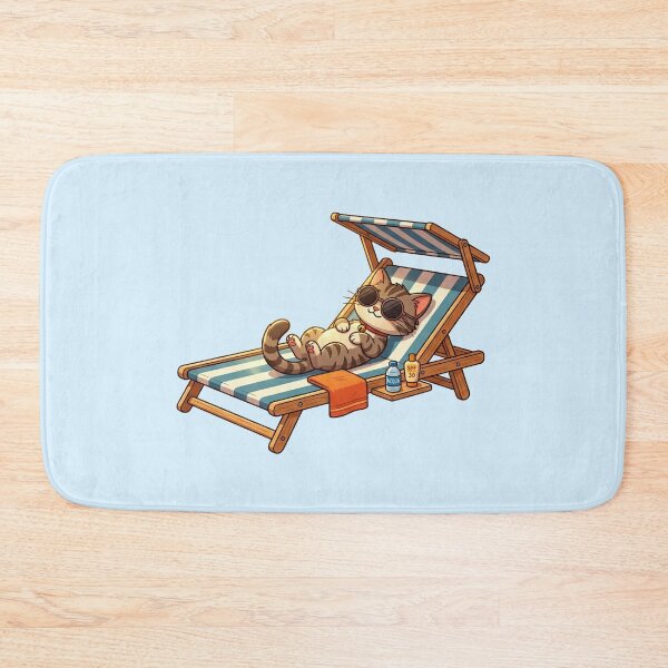 Item preview, Kitty In The Sun designed and sold by StoneBluePlanet.