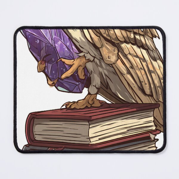 Item preview, Amethyst Owl Spellbook Stack designed and sold by IllumeInk.