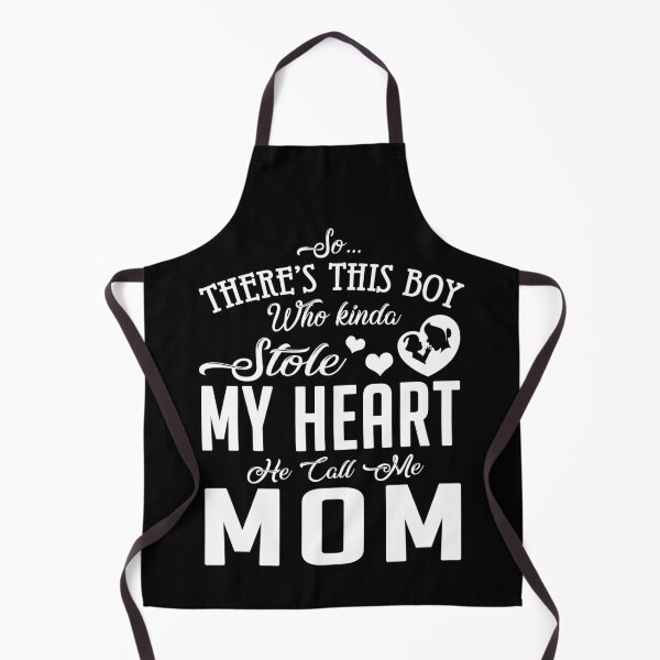 Item preview, There's This Boy Who Kinda Stole My Heart He Calls Me Mom designed and sold by teeperfect.