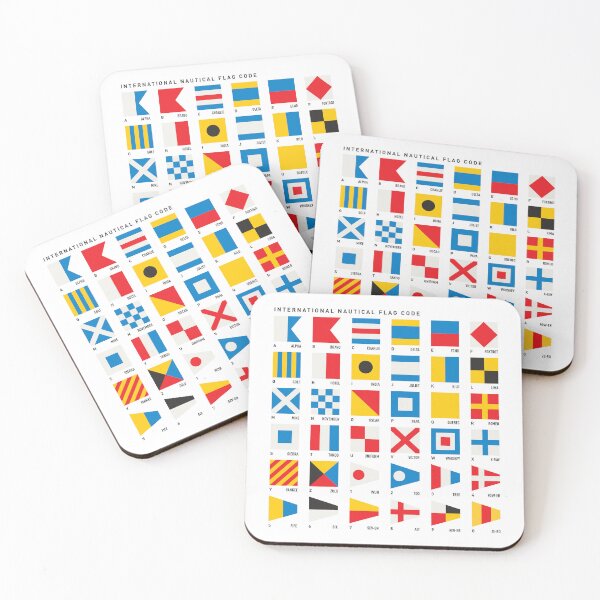 Item preview, Nautical Flags with International Numbers and NATO Phonetic Alphabet designed and sold by The Common Tee.