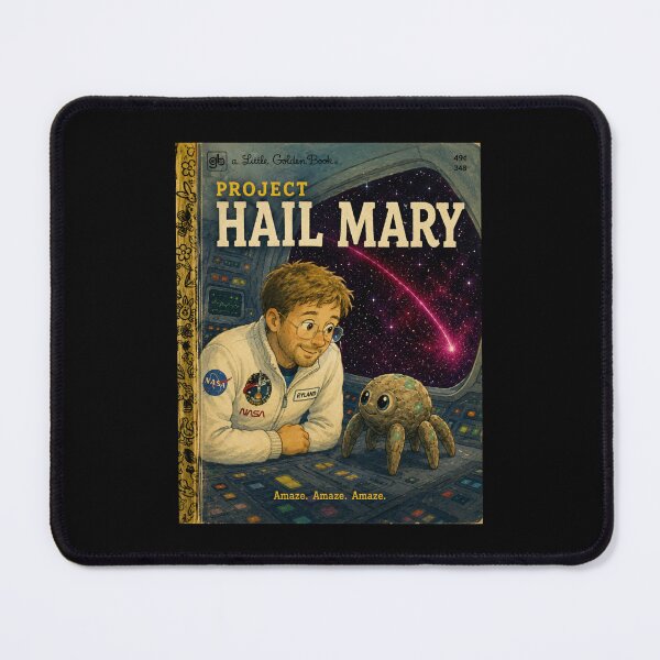 Item preview, Project Hail Mary: Golden Book Style designed and sold by YonderAndBeyond.