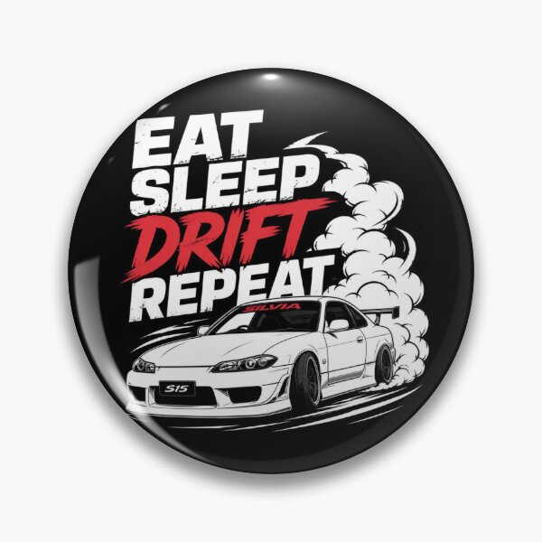 Item preview, Eat Sleep Drift Repeat – Drift Culture Racing Lifestyle Graphic designed and sold by Shadryx.