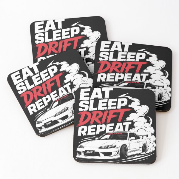 Item preview, Eat Sleep Drift Repeat – Drift Culture Racing Lifestyle Graphic designed and sold by Shadryx.