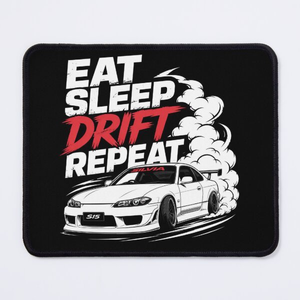 Item preview, Eat Sleep Drift Repeat – Drift Culture Racing Lifestyle Graphic designed and sold by Shadryx.