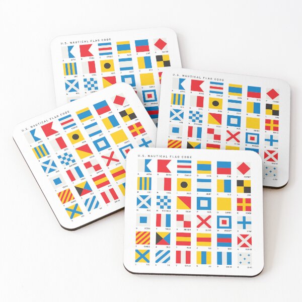 Item preview, Nautical Flags with US Numbers and NATO Phonetic Alphabet designed and sold by The Common Tee.