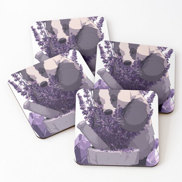 Item preview, Witchy Badger Mortar Herb designed and sold by IllumeInk.