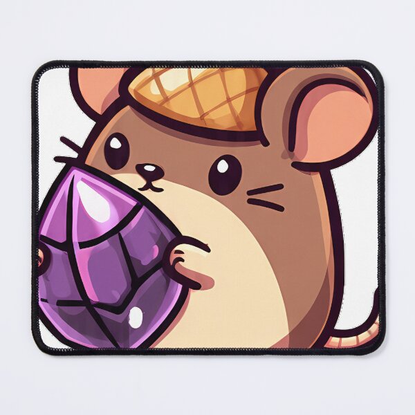 Item preview, Witchy Mouse Crystal Acorn designed and sold by IllumeInk.