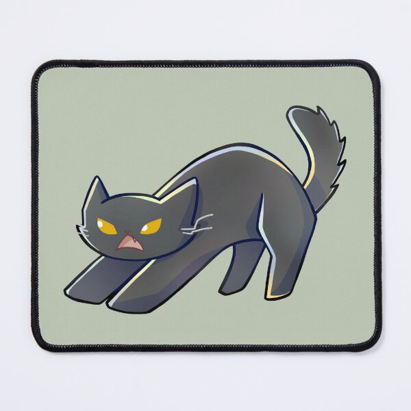 Item preview, Angry Black Cat designed and sold by franzieart.