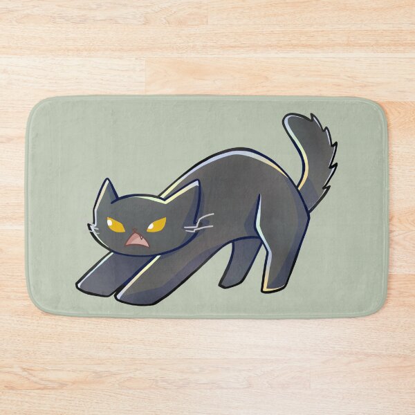 Item preview, Angry Black Cat designed and sold by franzieart.