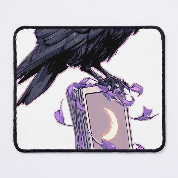 Item preview, Raven Tarot Moon Crest designed and sold by IllumeInk.
