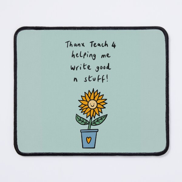 Item preview, Funny Sunflower Teacher Thank You designed and sold by abi bryan design.