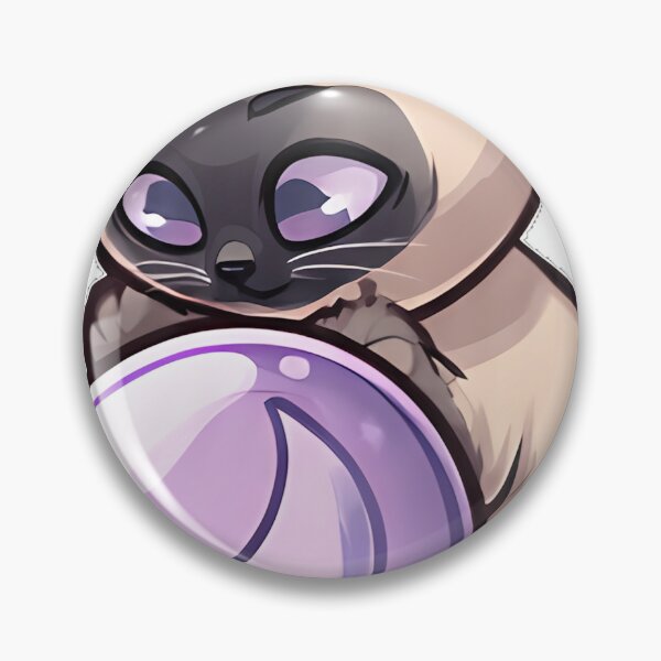 Item preview, Siamese Cat Crystal Ball designed and sold by IllumeInk.