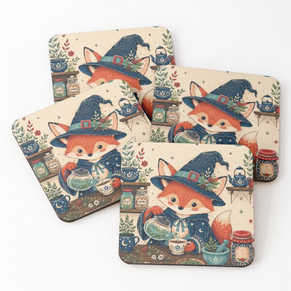 Item preview, Fox Witch Herbalist designed and sold by AtlantiqArt.