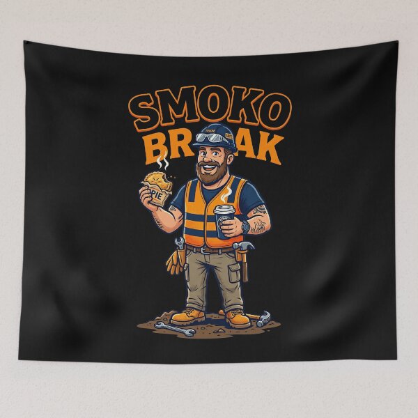 Item preview, Smoko Break | Aussie Tradie Slang designed and sold by EXATEES  ⭐⭐⭐⭐⭐.