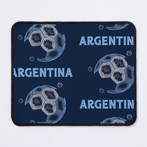 Item preview, Argentina Vintage Soccer Ball | Minimal Football Line Art T-Shirt designed and sold by Tiziza.