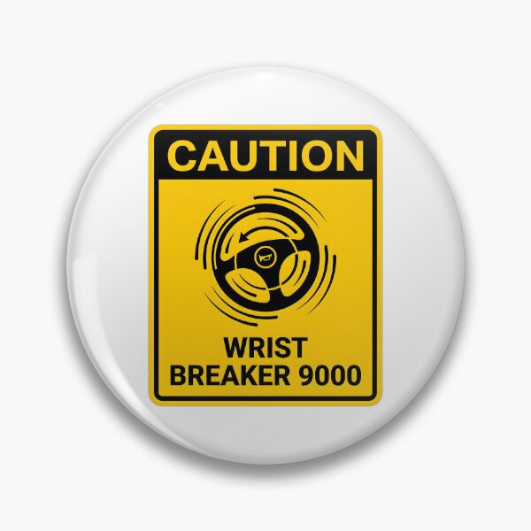 Item preview, Direct Drive Wrist Breaker - Sim Racing Humor designed and sold by GarageGraphics.