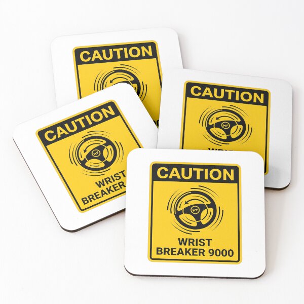 Item preview, Direct Drive Wrist Breaker - Sim Racing Humor designed and sold by GarageGraphics.
