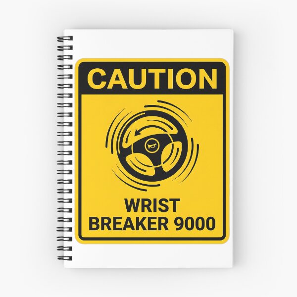 Item preview, Direct Drive Wrist Breaker - Sim Racing Humor designed and sold by GarageGraphics.