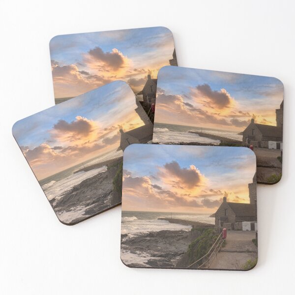Item preview, Porthleven sunset designed and sold by kathleenjean.