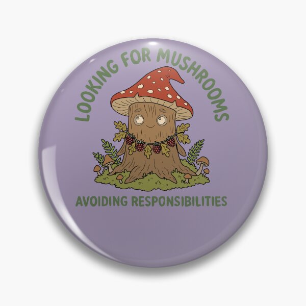 Item preview, Mushroom Foraging Gift Nature Lover Illustration designed and sold by LeshanArt.