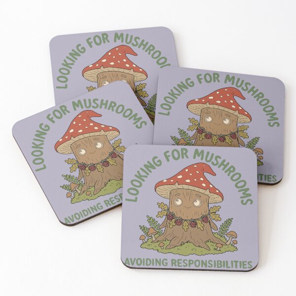 Item preview, Mushroom Foraging Gift Nature Lover Illustration designed and sold by LeshanArt.