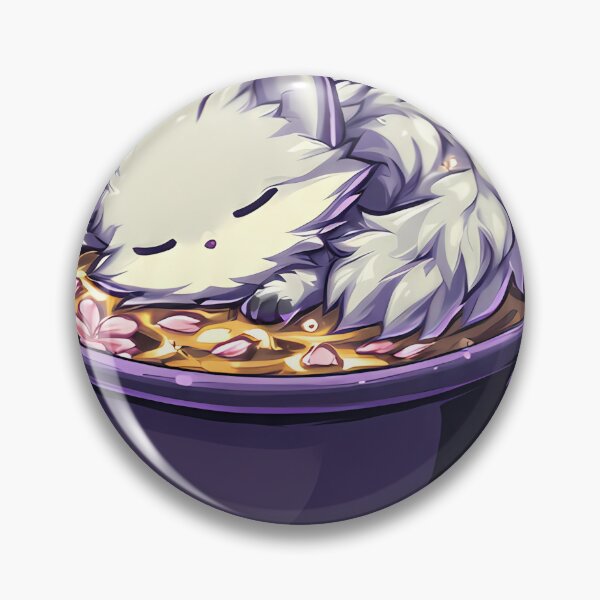 Item preview, Silver Fox Violet Tea Cup designed and sold by IllumeInk.