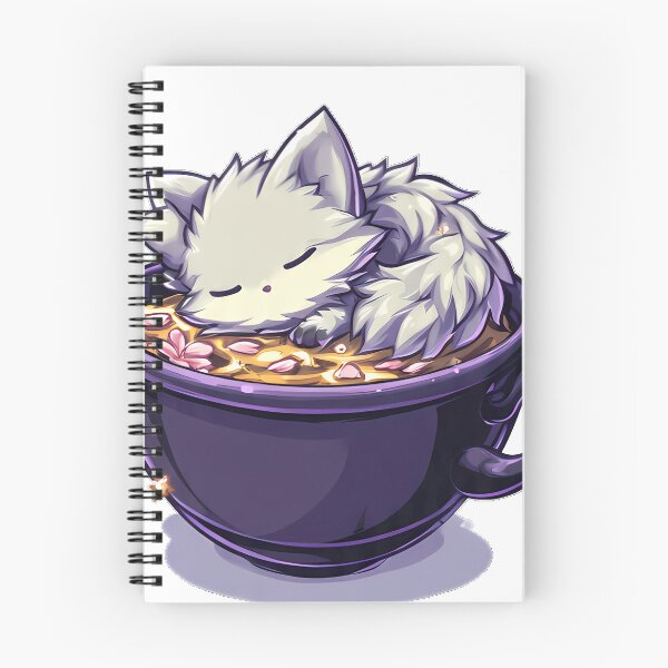 Item preview, Silver Fox Violet Tea Cup designed and sold by IllumeInk.