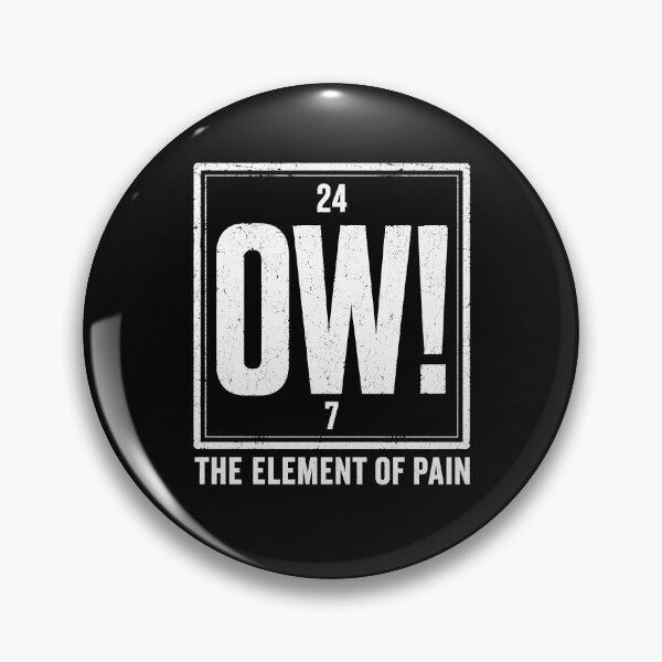 Item preview, Funny Ow Ow Ow Element of Pain Humor Sarcastic designed and sold by wansilastomi.