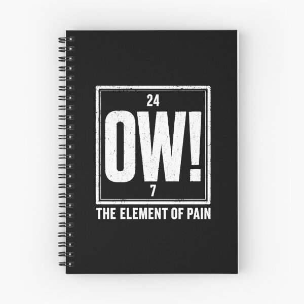 Item preview, Funny Ow Ow Ow Element of Pain Humor Sarcastic designed and sold by wansilastomi.