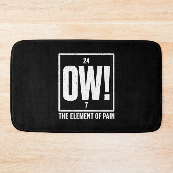 Item preview, Funny Ow Ow Ow Element of Pain Humor Sarcastic designed and sold by wansilastomi.