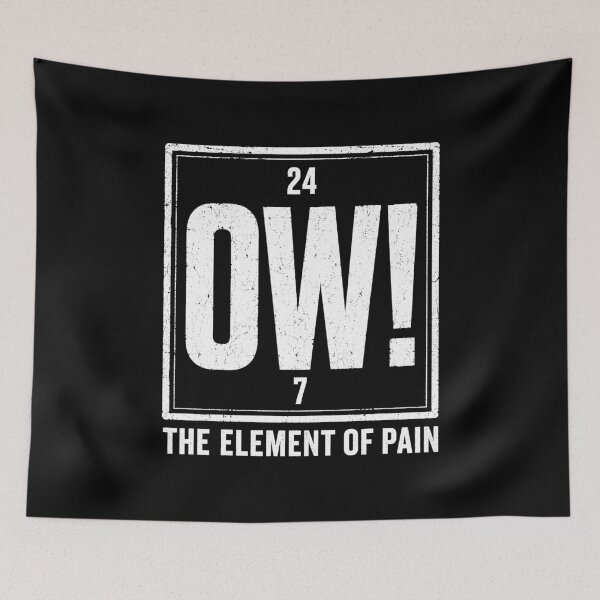 Item preview, Funny Ow Ow Ow Element of Pain Humor Sarcastic designed and sold by wansilastomi.