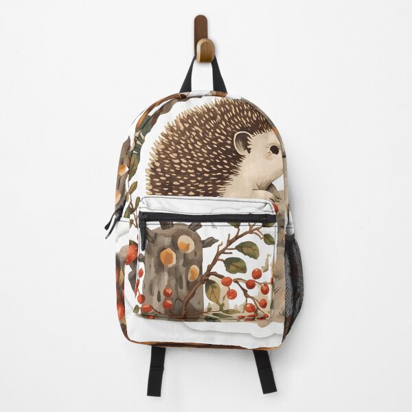 Item preview, Cute Hedgehog and Squirrel Forest Friends Sticker designed and sold by Luna-Flow.
