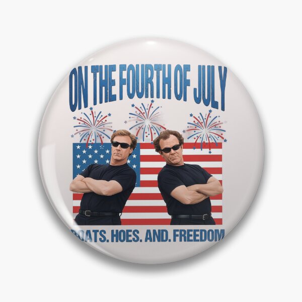 Item preview, Boats Hoes And Freedom Step Brothers Fourth Of July Funny designed and sold by MountainBikings.