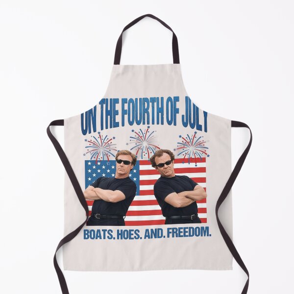 Item preview, Boats Hoes And Freedom Step Brothers Fourth Of July Funny designed and sold by MountainBikings.