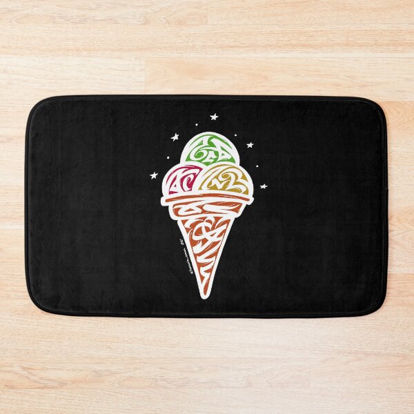 Item preview, Ice Cream Modern Calligraphic ORNAMENT designed and sold by elmuna.
