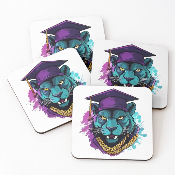 Item preview, Class Of 2026: Panther Mascot Graffiti Graduation  designed and sold by Mercella-Inc.