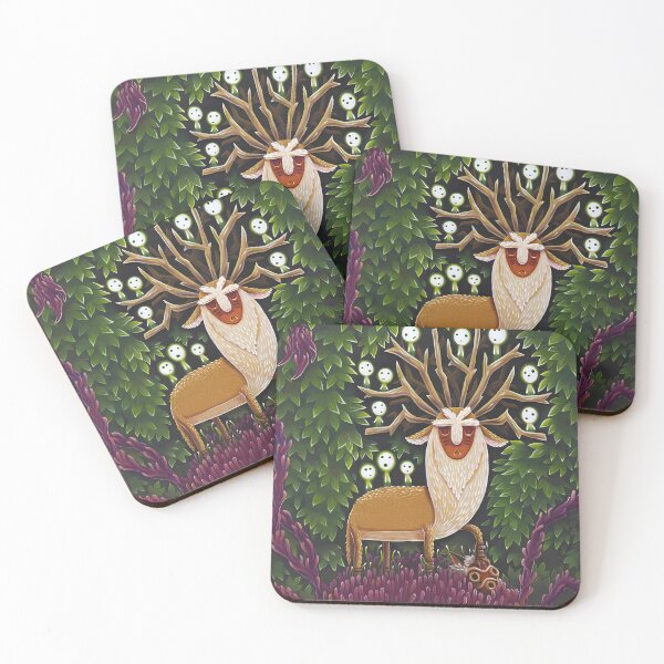Item preview, Cute kawaii spirits deer [[momonokess]]  -%[ghiblis]%- protector aways  designed and sold by ITsyxuanart.