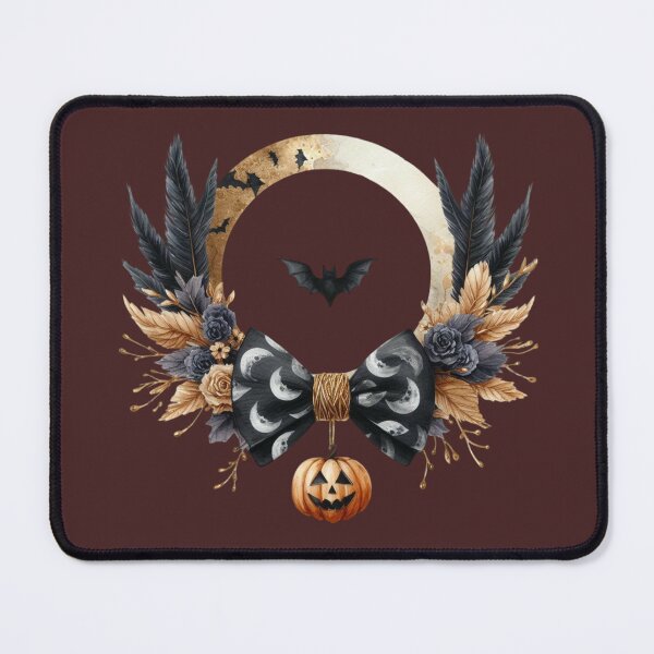 Item preview, Vintage Gothic Halloween Pumpkin Wreath Dark Cottagecore Tee designed and sold by Log77.
