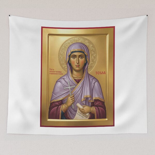 Item preview, Saint Thecla,Sveta Tekla orthodox icon 1 designed and sold by ikonesrb.