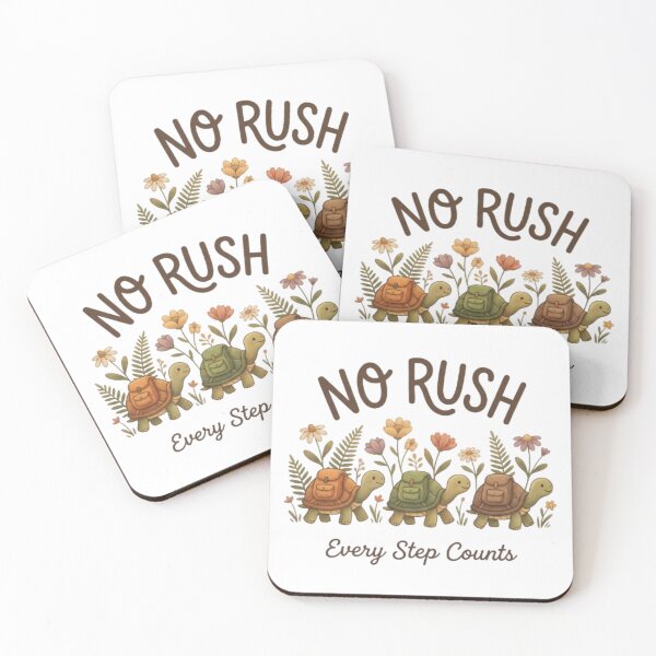 Item preview, NO RUSH TURTLE | Three Turtle Graphic T-Shirt, Hoodie, Sticker, Cozy Aesthetic Gift designed and sold by TheCosyCarriage.