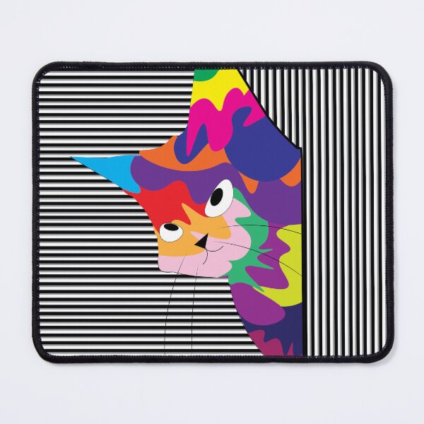 Item preview, Cat and Stripes designed and sold by storecee.