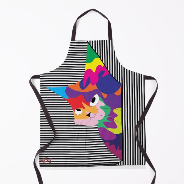 Item preview, Cat and Stripes designed and sold by storecee.