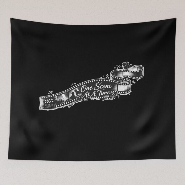 Item preview, One Scene At A Time – Vintage Film Strip Cinema Lover Design designed and sold by ImaginedSpace7.