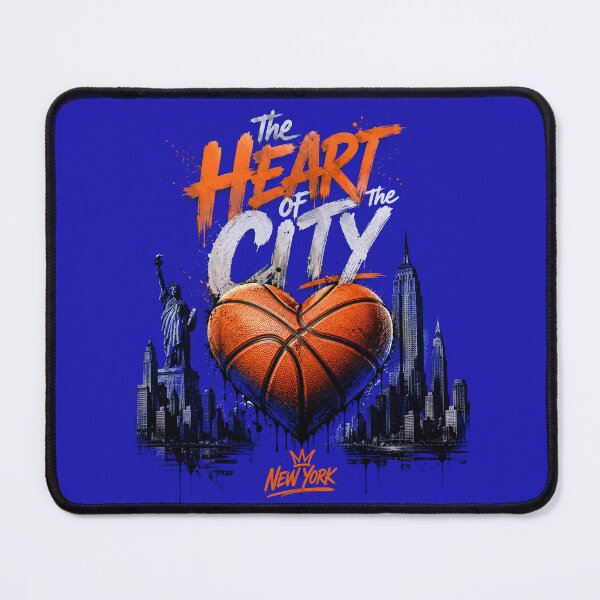 Item preview, The Heart Of The City New York Basketball Grunge designed and sold by Majnon8bp.