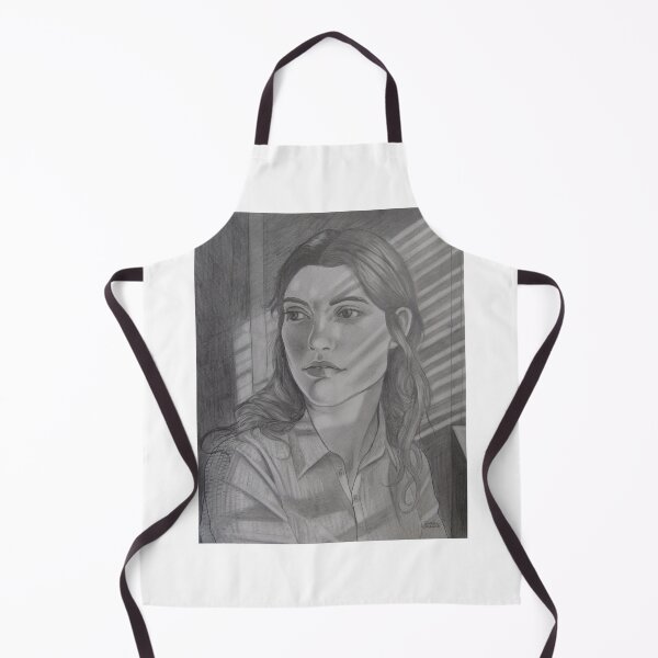 Item preview, Young woman in shadow. Pencil on 40x50cm paper. designed and sold by crowleyronan123.