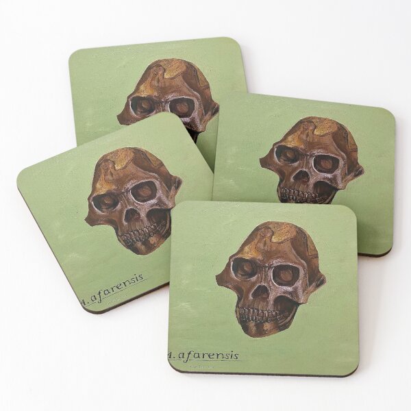 Item preview, A. aferensis - scientific illustration  designed and sold by Paleo Griff.
