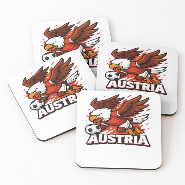 Item preview, Austria Eagle Football Mascot Essential T-Shirt designed and sold by DArtfulStudio.