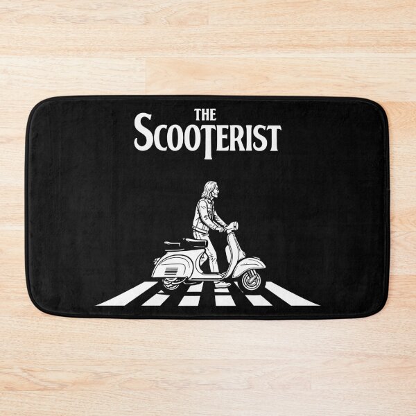 Item preview, Vintage The Scooterist Abbey Road Parody designed and sold by evrankart.