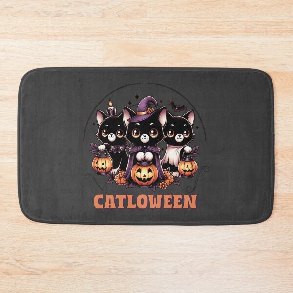 Item preview, Catloween Cute Black Cats Spooky Season Halloween designed and sold by Log77.